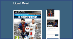 Desktop Screenshot of lionel-messi-fr.tumblr.com