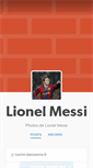 Mobile Screenshot of lionel-messi-fr.tumblr.com