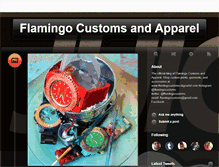 Tablet Screenshot of flamingocustoms.tumblr.com