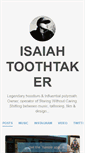 Mobile Screenshot of isaiahtoothtaker.tumblr.com