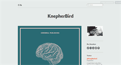 Desktop Screenshot of knepherbird.tumblr.com