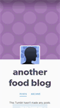 Mobile Screenshot of another-food-blog.tumblr.com