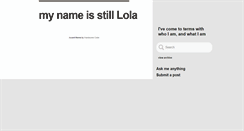Desktop Screenshot of lolandra.tumblr.com