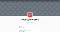 Desktop Screenshot of hecticglowprod.tumblr.com