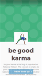 Mobile Screenshot of begoodkarma.tumblr.com