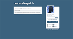 Desktop Screenshot of cu-cumberpatch.tumblr.com