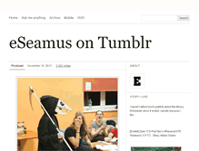 Tablet Screenshot of eseamus.tumblr.com