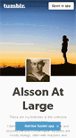 Mobile Screenshot of alsson.tumblr.com