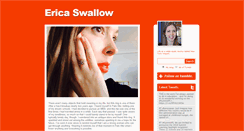 Desktop Screenshot of ericaswallow.tumblr.com