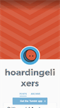Mobile Screenshot of hoardingelixers.tumblr.com