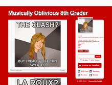 Tablet Screenshot of musicallyoblivious8thgrader.tumblr.com