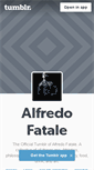 Mobile Screenshot of alfredofatale.tumblr.com