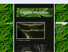 Tablet Screenshot of legalizemarijuana.tumblr.com
