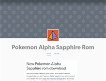 Tablet Screenshot of pokemonalphasapphireromdownload.tumblr.com