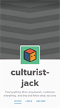 Mobile Screenshot of culturist-jack.tumblr.com