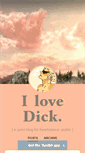 Mobile Screenshot of heartcock.tumblr.com