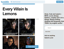 Tablet Screenshot of annechan.tumblr.com