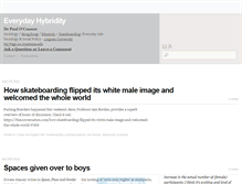 Tablet Screenshot of everydayhybridity.tumblr.com