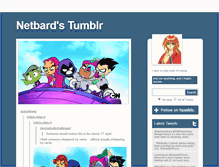 Tablet Screenshot of netbard.tumblr.com