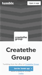 Mobile Screenshot of createthegroup.tumblr.com