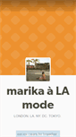Mobile Screenshot of marikaalamode.tumblr.com