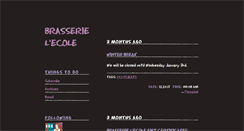 Desktop Screenshot of brasserielecole.tumblr.com