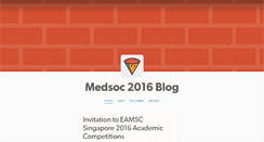 Desktop Screenshot of medsoc.tumblr.com