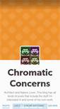 Mobile Screenshot of chromaticconcerns.tumblr.com