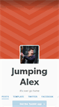 Mobile Screenshot of jumpingalex.tumblr.com