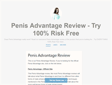 Tablet Screenshot of penisadvantage1.tumblr.com