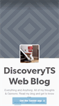 Mobile Screenshot of discoveryts.tumblr.com