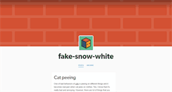 Desktop Screenshot of fake-snow-white.tumblr.com