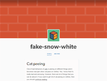 Tablet Screenshot of fake-snow-white.tumblr.com