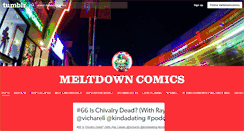 Desktop Screenshot of meltdowncomics.tumblr.com