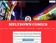 Tablet Screenshot of meltdowncomics.tumblr.com