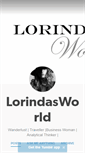 Mobile Screenshot of lorindasworld.tumblr.com