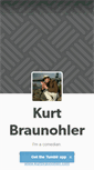 Mobile Screenshot of kurtbraunohler.tumblr.com