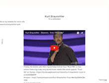 Tablet Screenshot of kurtbraunohler.tumblr.com