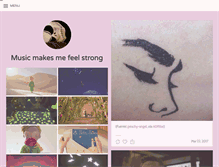 Tablet Screenshot of musicmakesmefeelstrong.tumblr.com