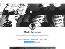 Tablet Screenshot of mademistakes.tumblr.com