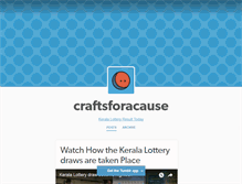 Tablet Screenshot of craftsforacause.tumblr.com