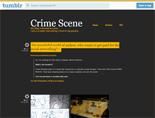 Tablet Screenshot of crimescenes101.tumblr.com
