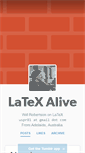 Mobile Screenshot of latex-alive.tumblr.com