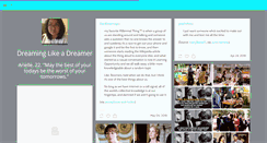 Desktop Screenshot of dreaminglikeadreamer.tumblr.com