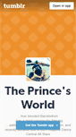 Mobile Screenshot of princeje07.tumblr.com