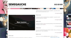 Desktop Screenshot of 5emegauche.tumblr.com