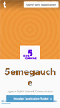 Mobile Screenshot of 5emegauche.tumblr.com
