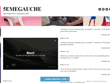 Tablet Screenshot of 5emegauche.tumblr.com