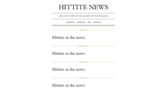 Desktop Screenshot of hittites.tumblr.com