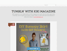 Tablet Screenshot of kikimagazine.tumblr.com